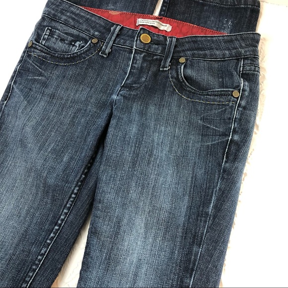 Fortune Jeans Dark Wash Blue Denim Size 26 Size 2 (US) - Picture 3 of 11